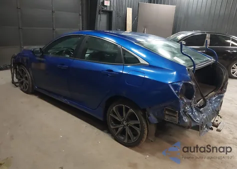 2021 Honda Civic Sport из США, поврежденный, VIN 2HGFC2F8XMH524088